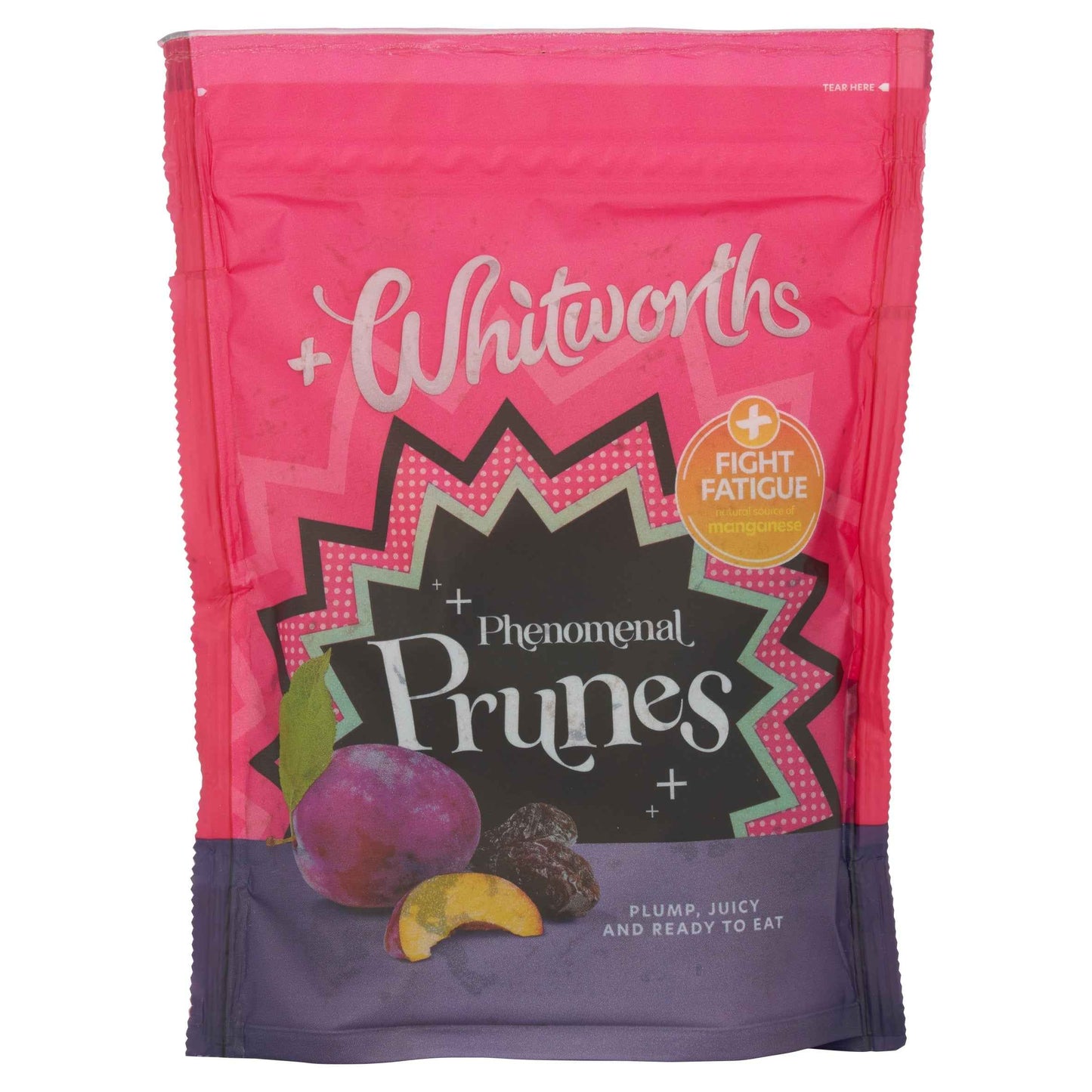Dried Chilean Orchard Prunes 190g by whitworths