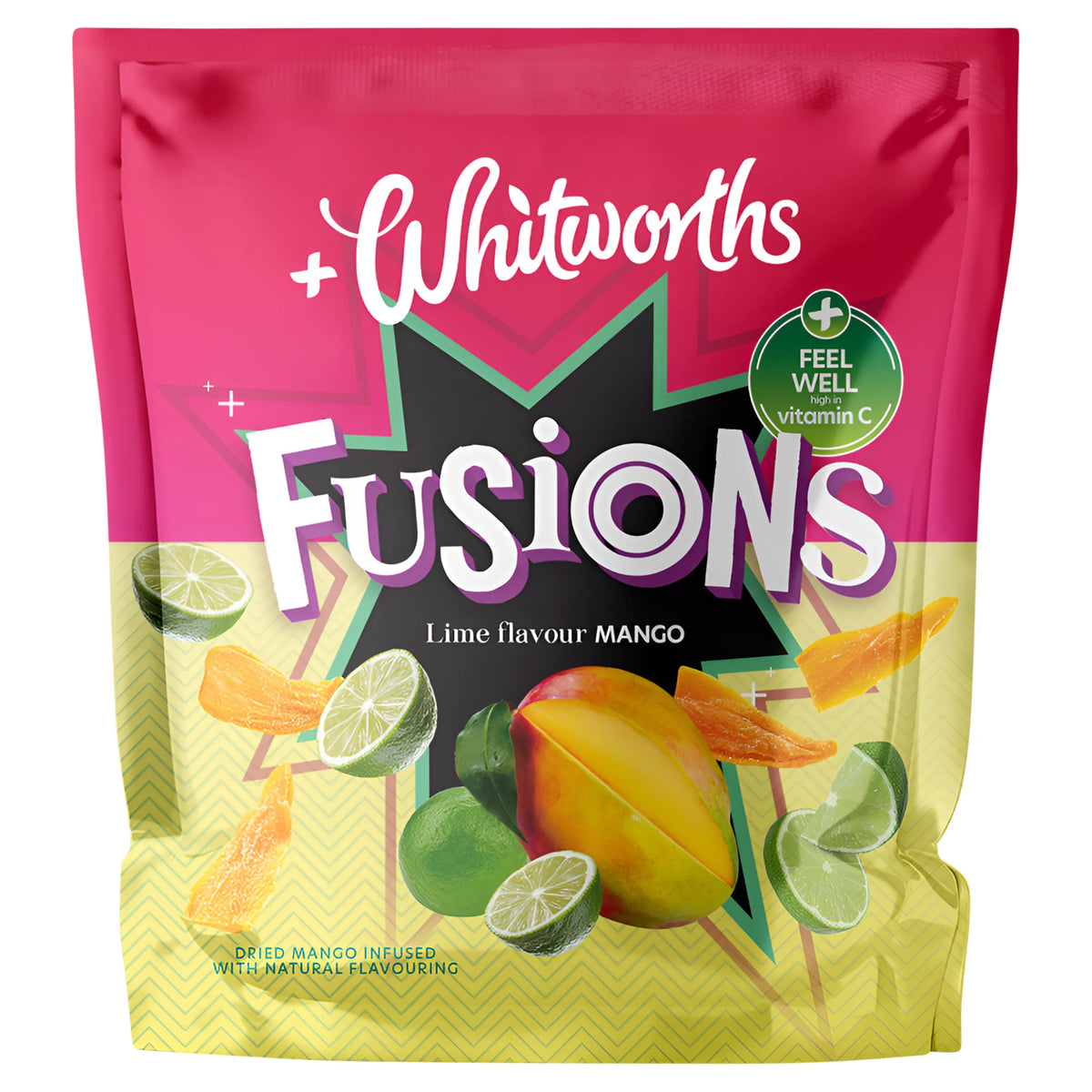 Fusions Lime Mango 75g by whitworths at The British Vault