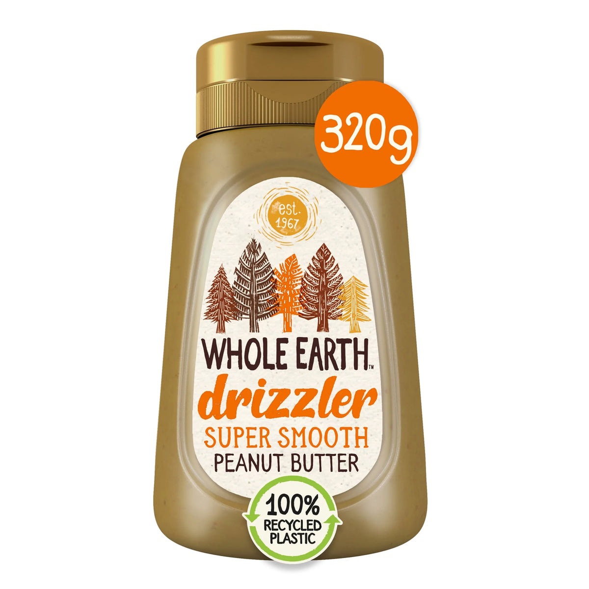 Drizzler Super Smooth Peanut by WHOLE EARTH