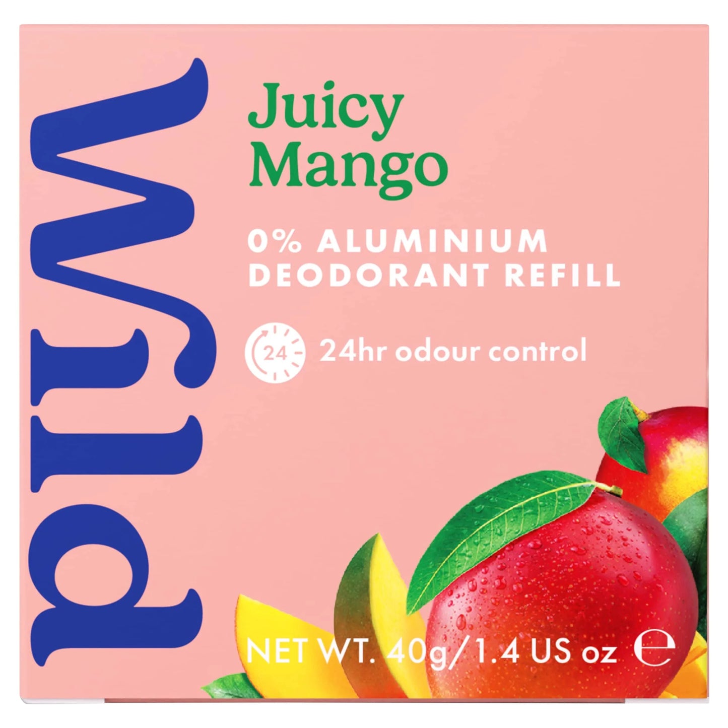 Juicy Mango 0% Aluminium Deodorant by WILD