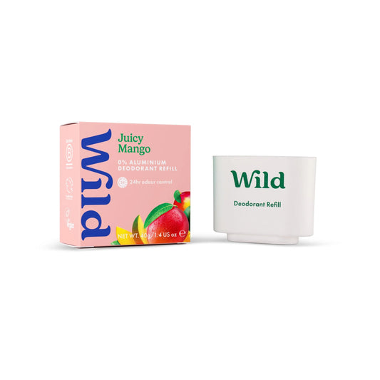 Juicy Mango 0% Aluminium Deodorant by WILD