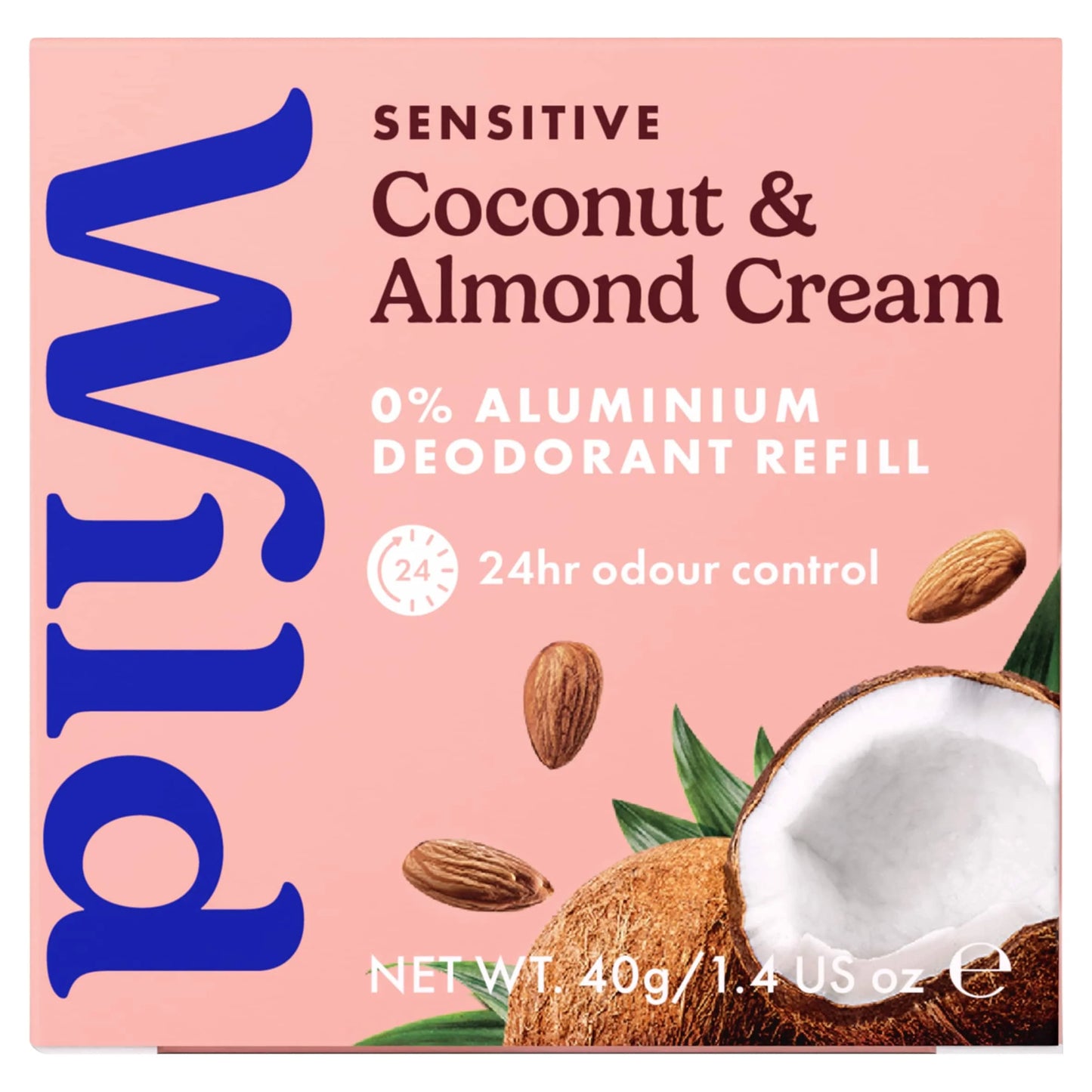 Sensitive Coconut & Almond Cream 0% by WILD