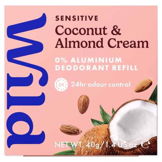 Sensitive Coconut & Almond Cream 0% by WILD