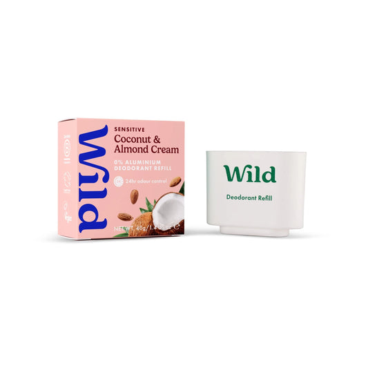 Sensitive Coconut & Almond Cream 0% by WILD