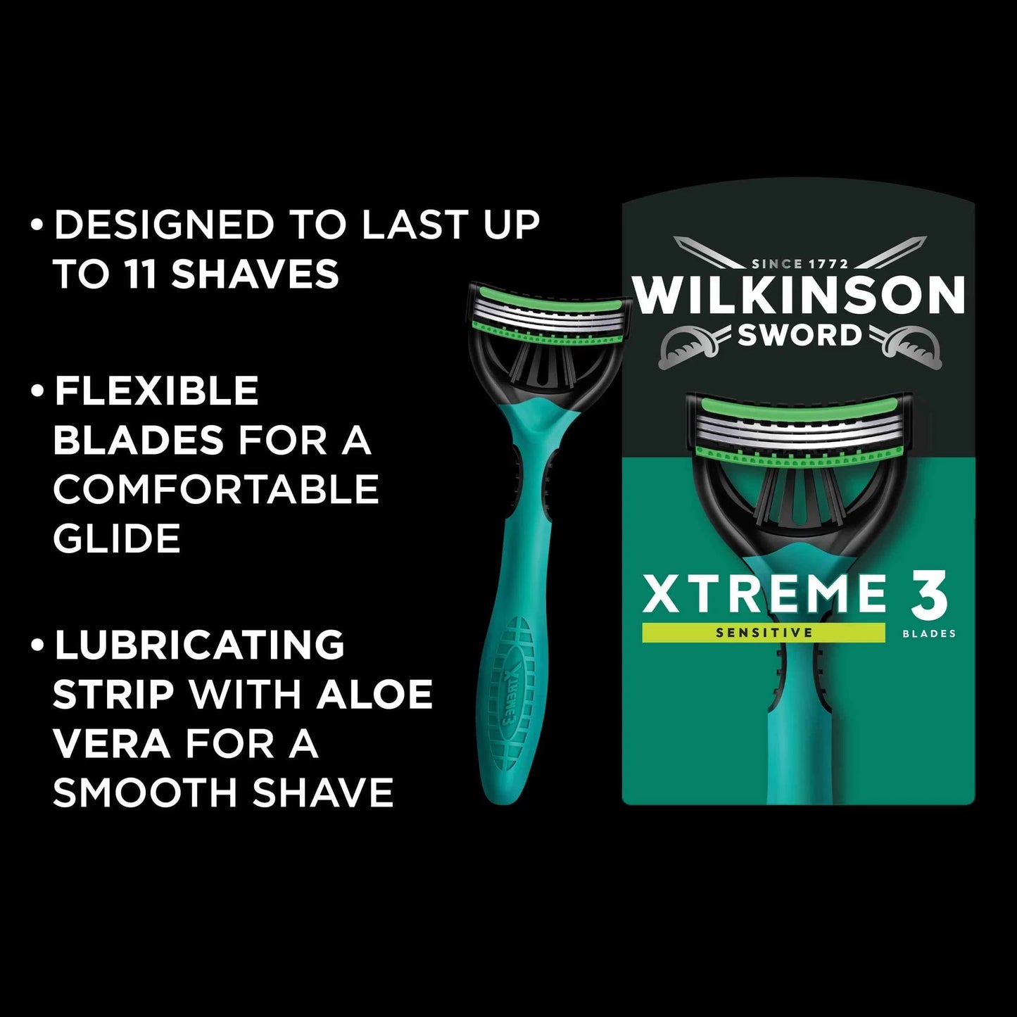 Xtreme 3 Sensitive Comfort by WILKINSON SWORD