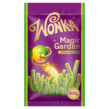 Magic Garden Lemon And Lime Flavour 100g by WONKA at The British Vault