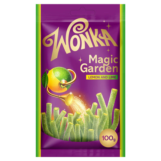 Magic Garden Lemon And Lime Flavour 100g by WONKA at The British Vault