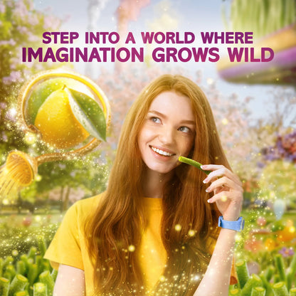 Magic Garden Lemon And Lime Flavour 100g by WONKA at The British Vault