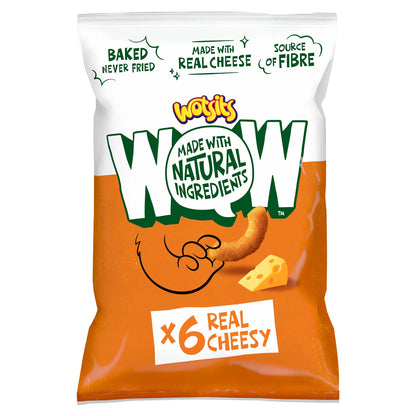 Wotsits WOW Cheese Puffs Snacks Multipack (96g) at The British Vault