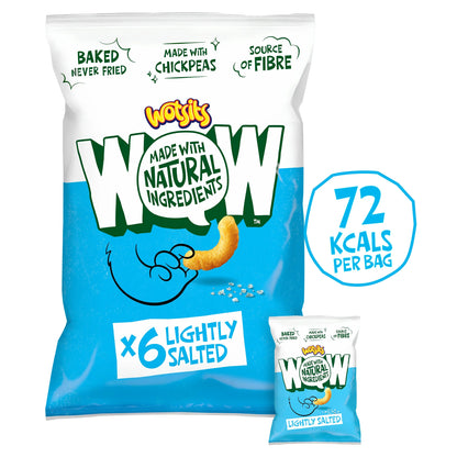 Wotsits WOW Lightly Salted Puffs Snacks (90g) at The British Vault
