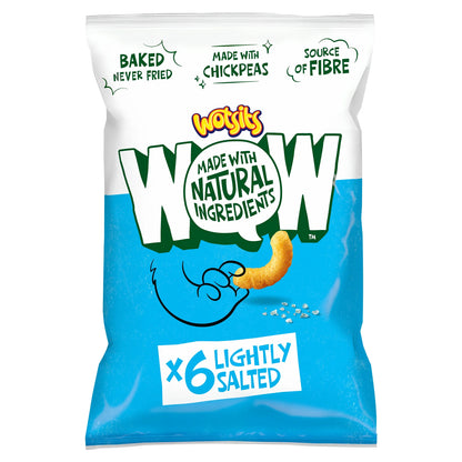 Wotsits WOW Lightly Salted Puffs Snacks (90g) at The British Vault
