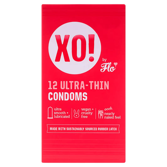 12 Ultra-thin Condoms by XO!