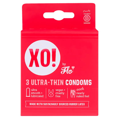 3 Ultra-thin Condoms by XO!
