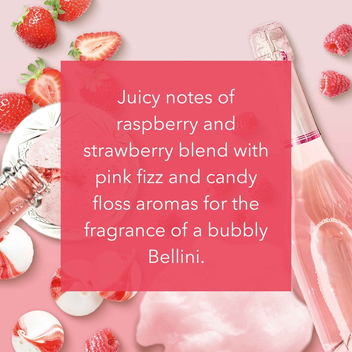 Berry Kiss Bellini Large Jar 538g by YANKEE