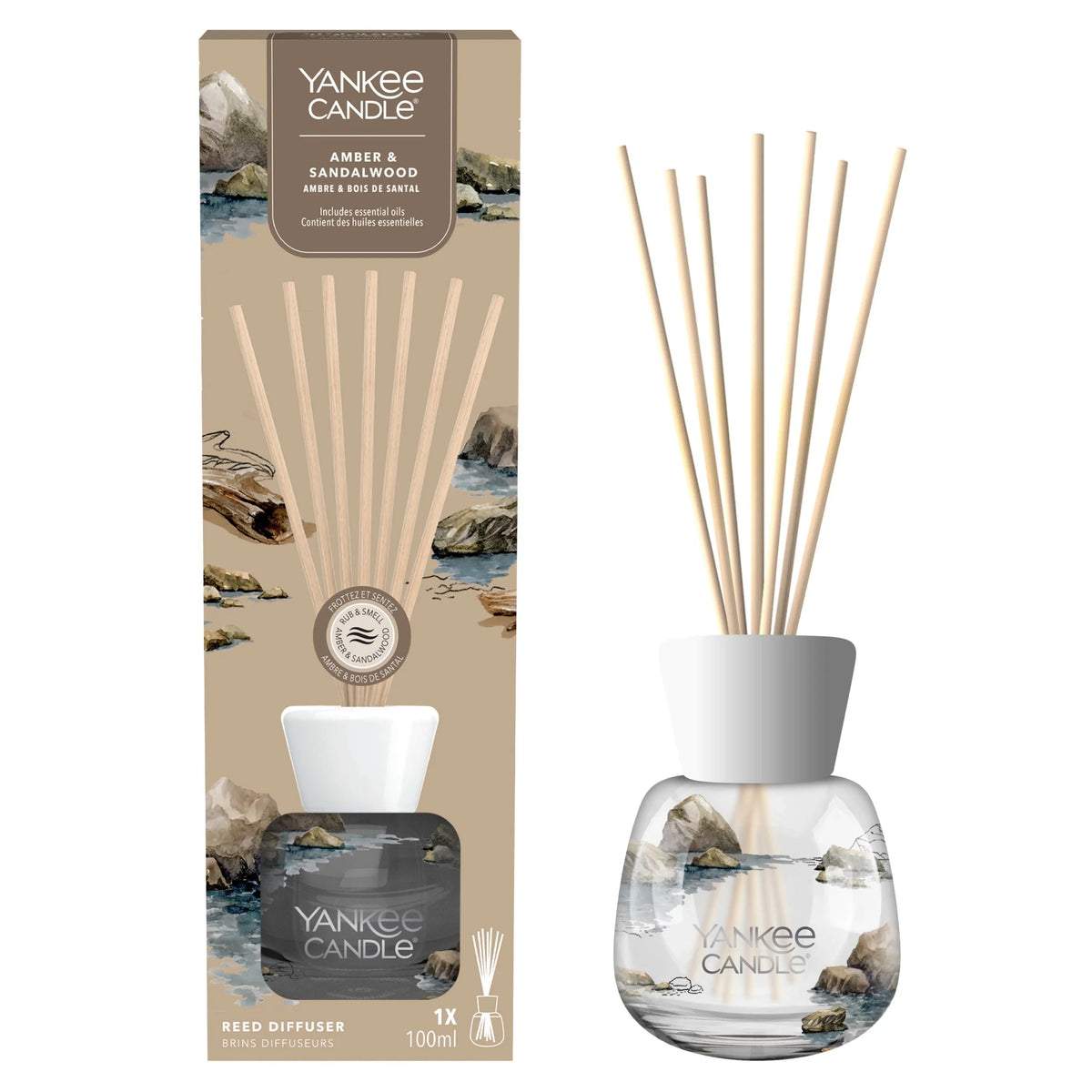 Classic Amber & Sandalwood Reed by YANKee CANDLe