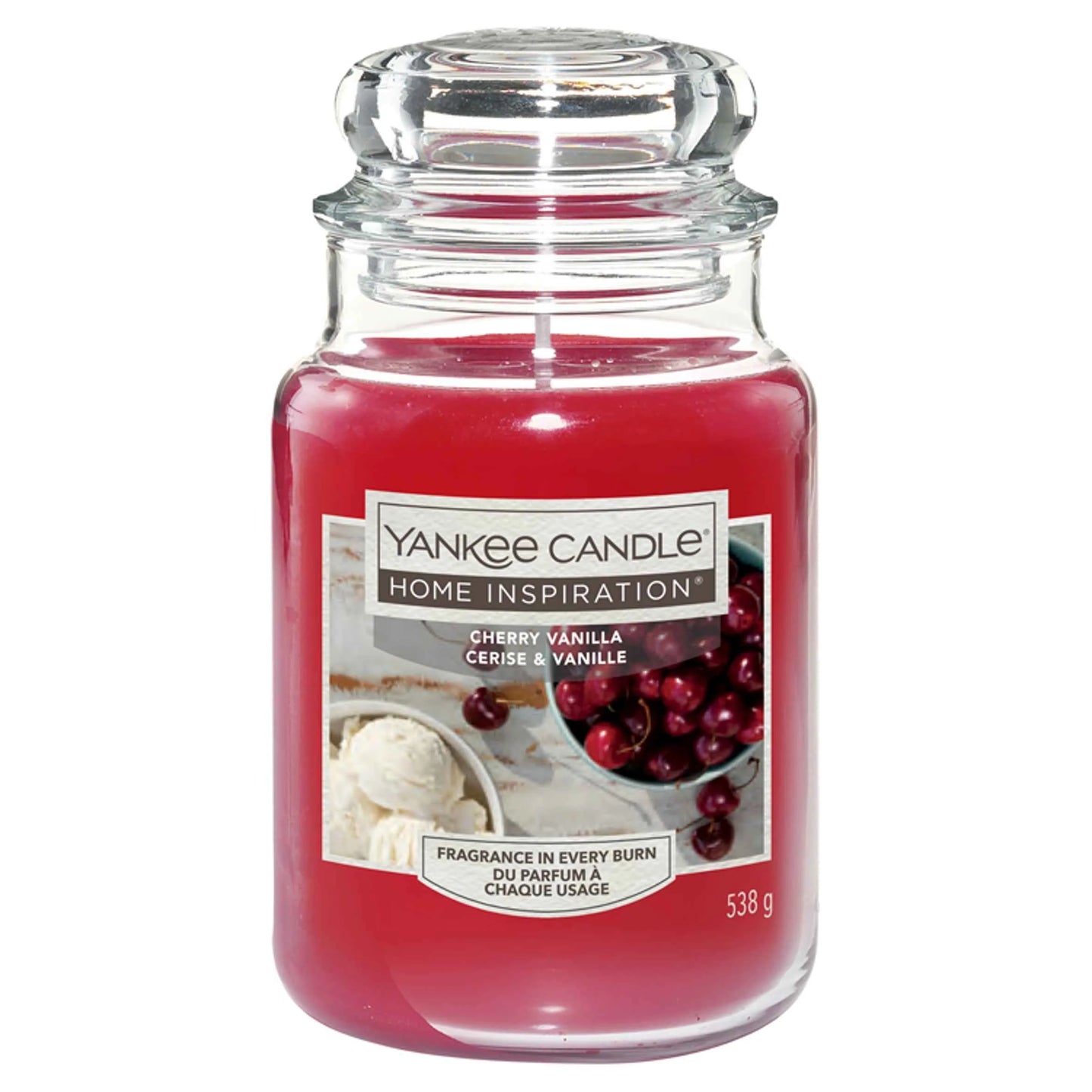 Large Jar Cherry Vanilla by YANKee CANDLe
