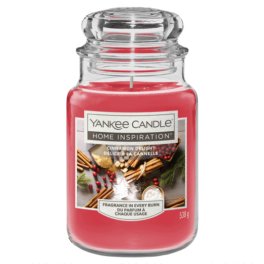 Large Jar Cinnamon Delight 538g by YANKee CANDLe