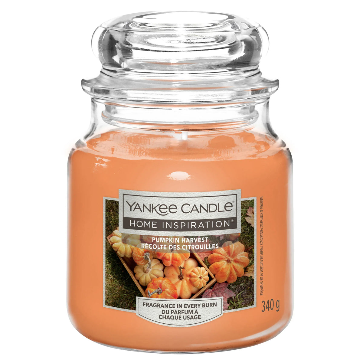 Medium Jar Pumpkin Harvest 340g by YANKee CANDLe