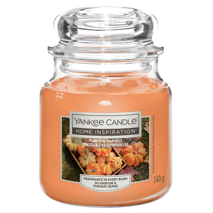 Medium Jar Pumpkin Harvest 340g by YANKee CANDLe