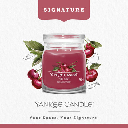 Signature Black Cherry Medium by YANKee CANDLe