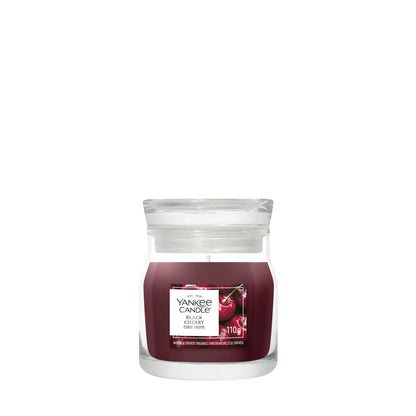Signature Black Cherry Small by YANKee CANDLe at The British Vault