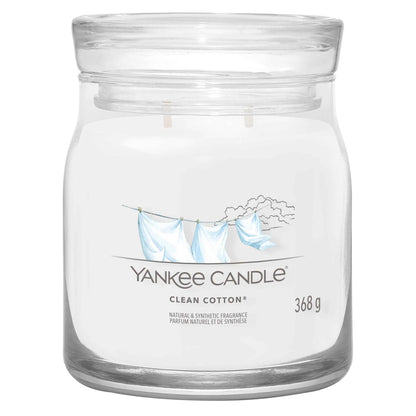 Signature Clean Cotton Medium by YANKee CANDLe