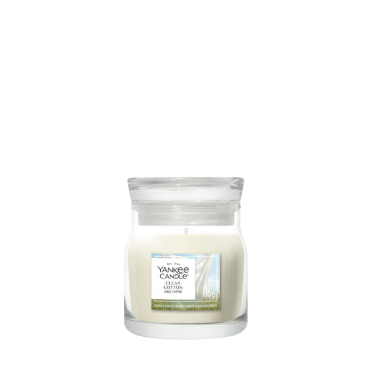 Signature Clean Cotton Small by YANKee CANDLe at The British Vault