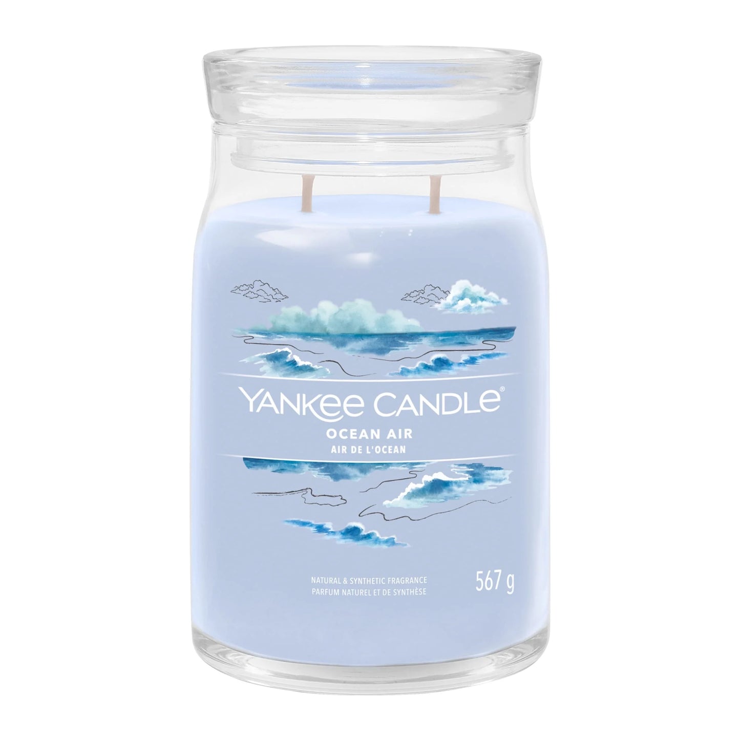 Signature Large Jar Ocean Air by YANKee CANDLe