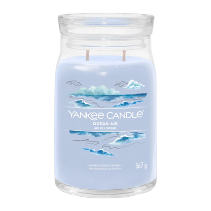 Signature Large Jar Ocean Air by YANKee CANDLe
