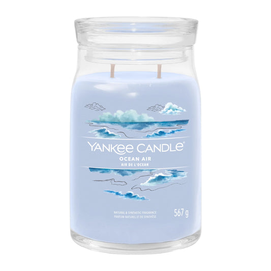 Signature Large Jar Ocean Air by YANKee CANDLe