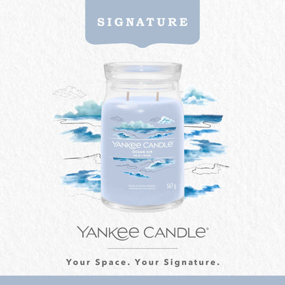 Signature Large Jar Ocean Air by YANKee CANDLe
