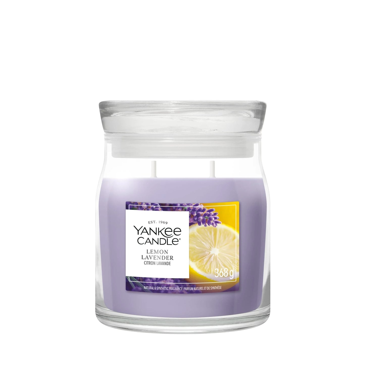 Signature Lemon Lavender Medium by YANKee CANDLe