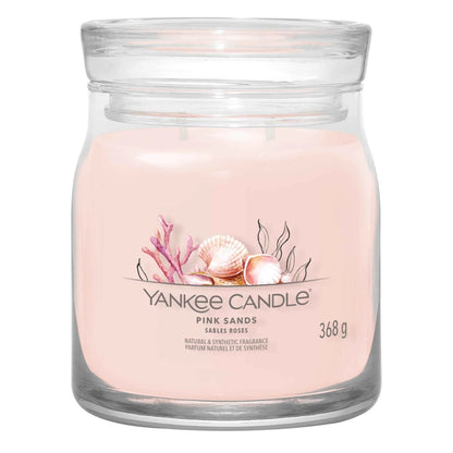 Signature Pink Sands Medium Jar by YANKee CANDLe