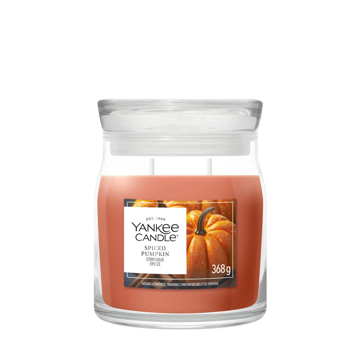 Signature Spiced Pumpkin Medium by YANKee CANDLe at The British Vault