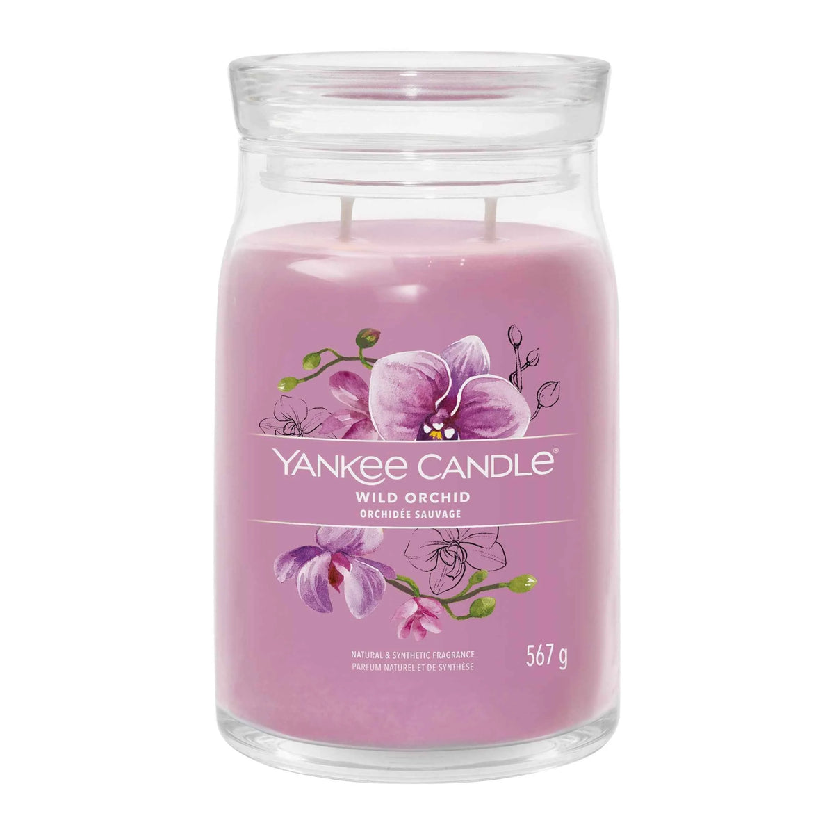 Signature Wild Orchid Large Jar by YANKee CANDLe