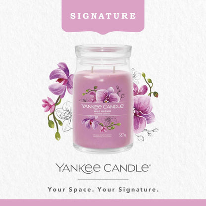Signature Wild Orchid Large Jar by YANKee CANDLe