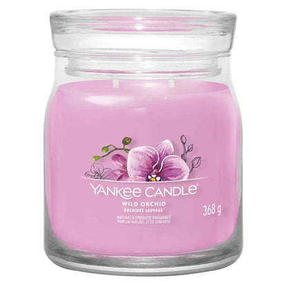 Signature Wild Orchid Medium by YANKee CANDLe