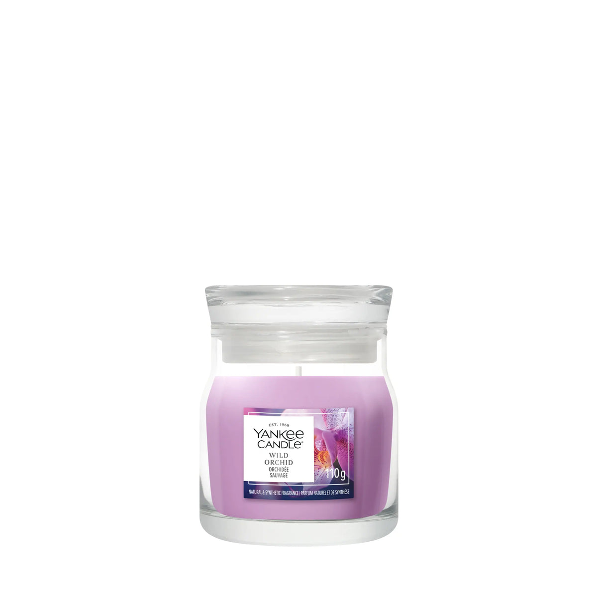 Signature Wild Orchid Small by YANKee CANDLe at The British Vault