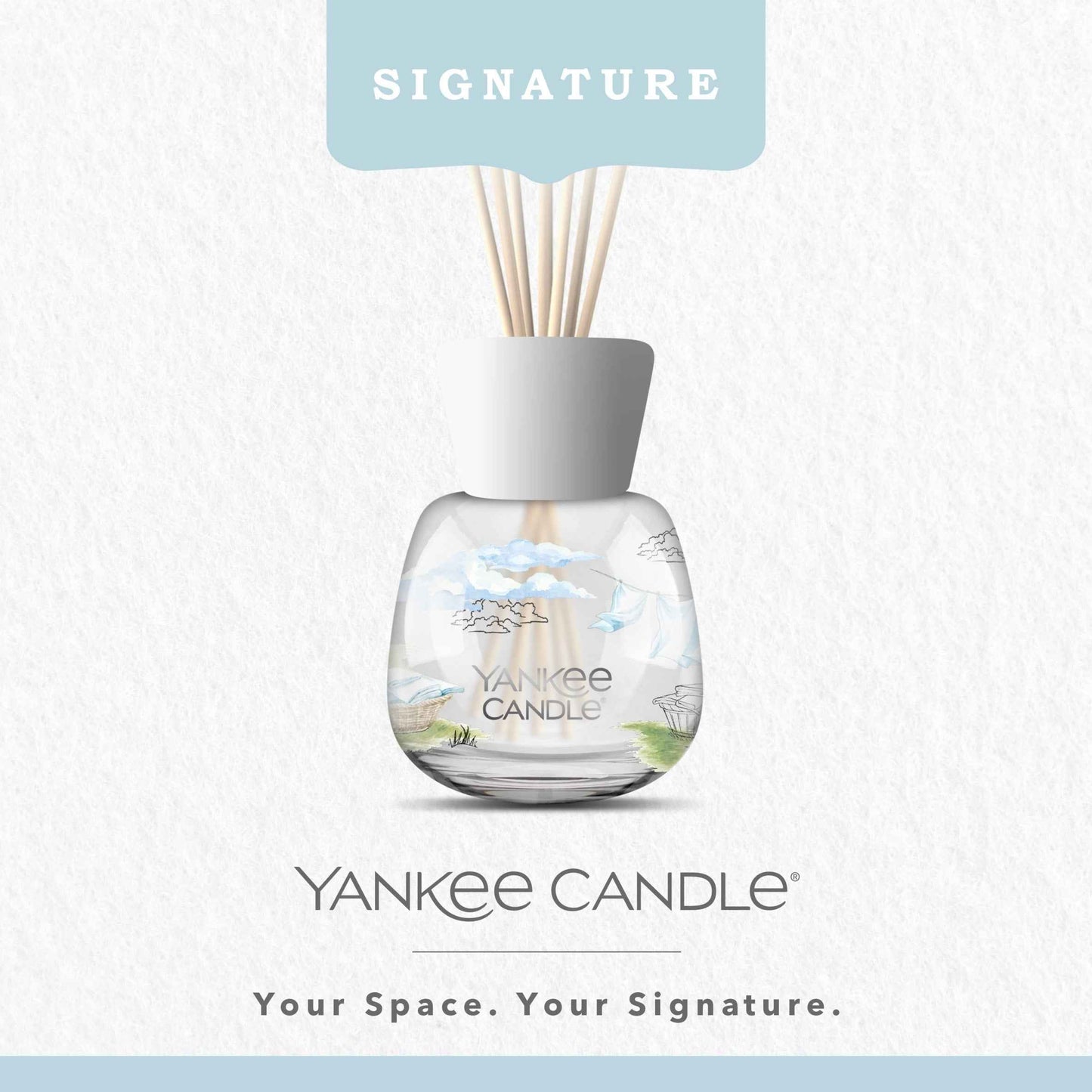 Yankee Classic Clean Cotton Reed Diffuser by YANKee CANDLe
