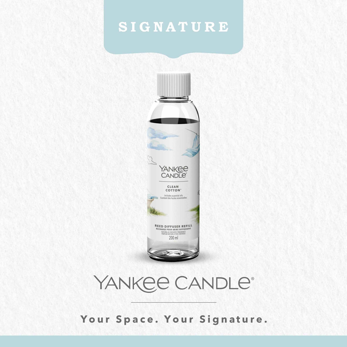 Yankee Classic Clean Cotton Reed Diffuser by YANKee CANDLe