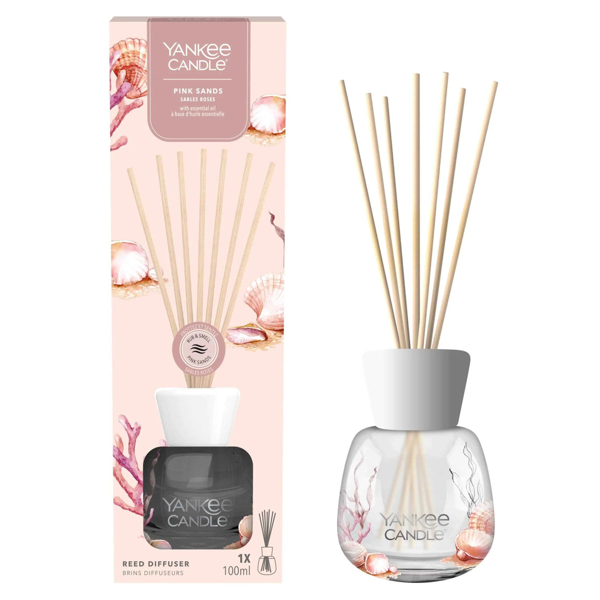 Yankee Classic Pink Sands Reed Diffuser 100ml by YANKee CANDLe
