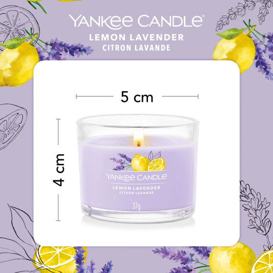 Yankee Lemon Lavender Filled Votive 37g by YANKee CANDLe