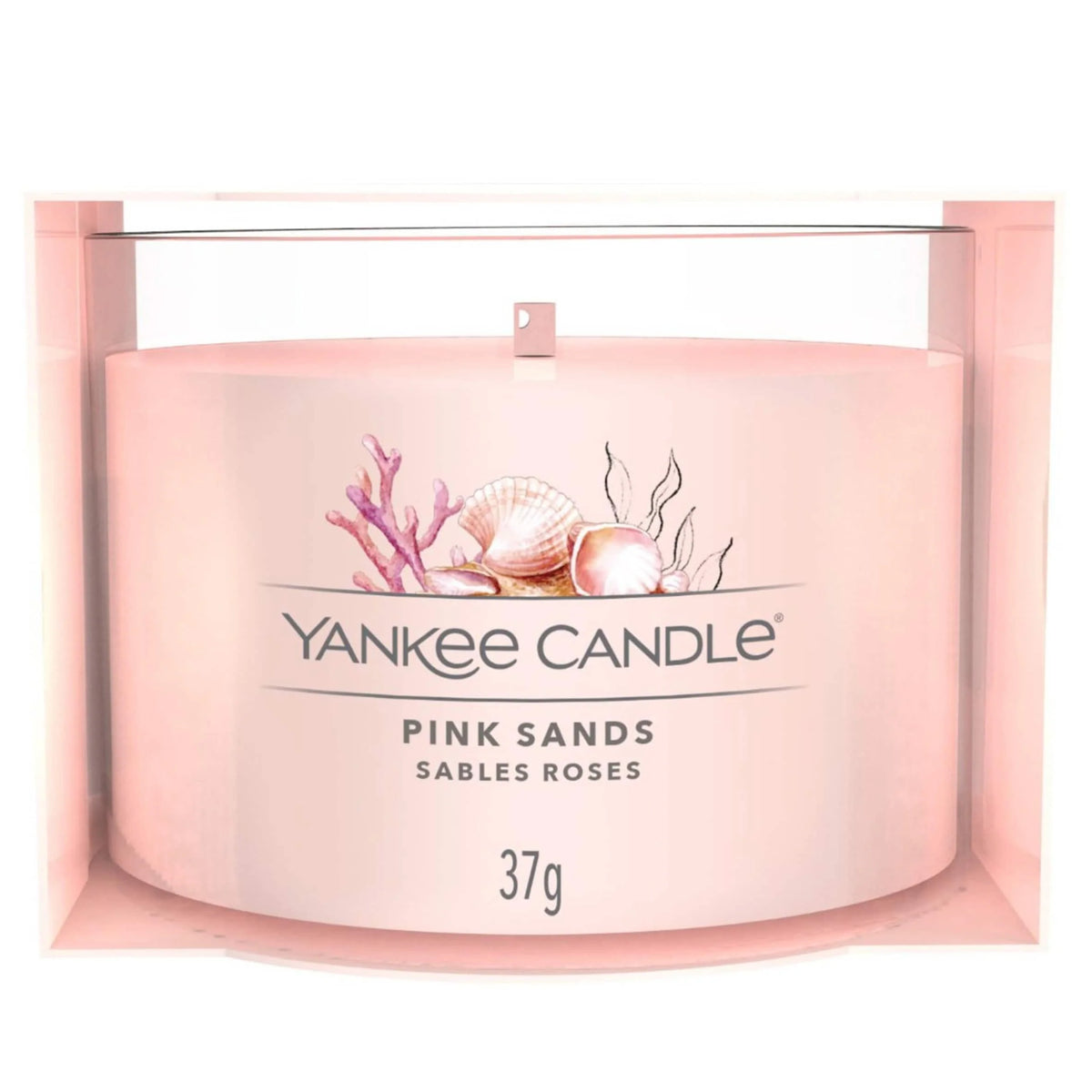 Yankee Pink Sands Filled Votive 37g by YANKee CANDLe