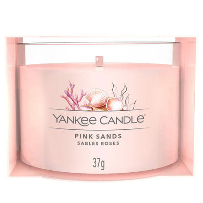 Yankee Pink Sands Filled Votive 37g by YANKee CANDLe