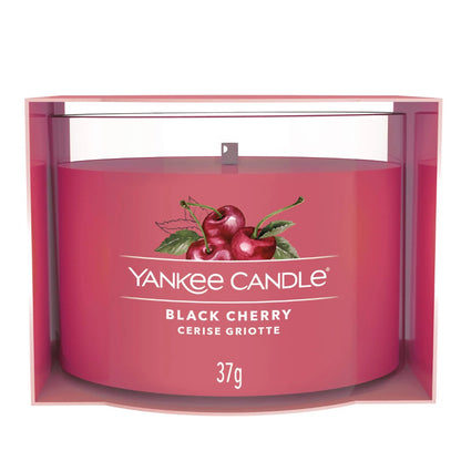 Yankee Signature Black Cherry Votive Candle by YANKee CANDLe