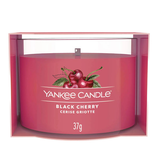Yankee Signature Black Cherry Votive Candle by YANKee CANDLe