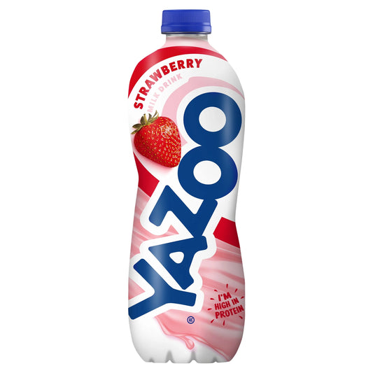 Strawberry Milkshake 1 Litre Bottle by YAZOO