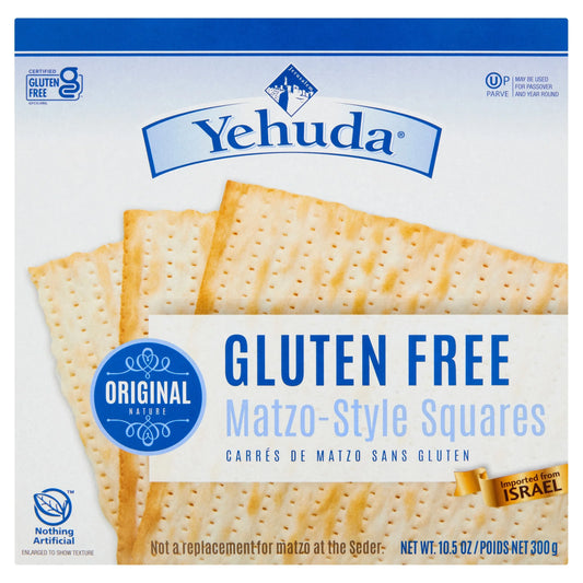 Gluten Free Matzos 300g by YEHUDA