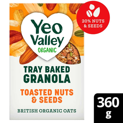 Organic Tray Baked Granola Toasted by Yeo Valley