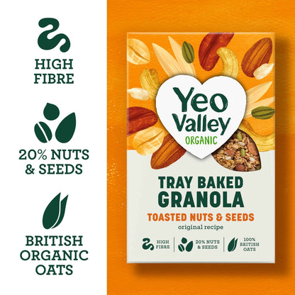 Organic Tray Baked Granola Toasted by Yeo Valley